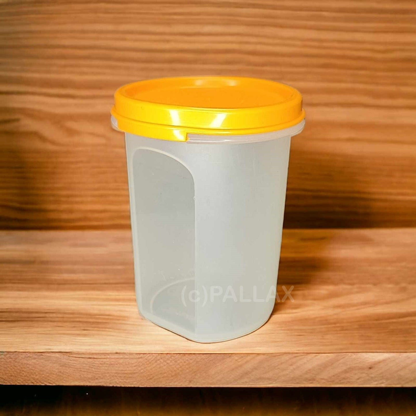 TUPPERWARE A76 EIDGENOSSE RUND 440 ML ORANGE VORRATSDOSE