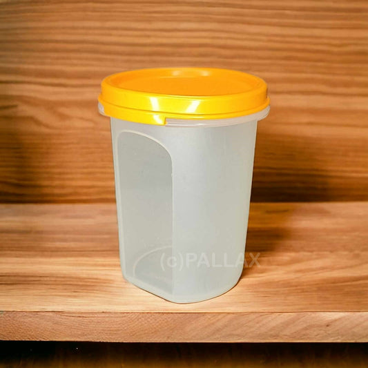 TUPPERWARE A76 EIDGENOSSE RUND 440 ML ORANGE VORRATSDOSE