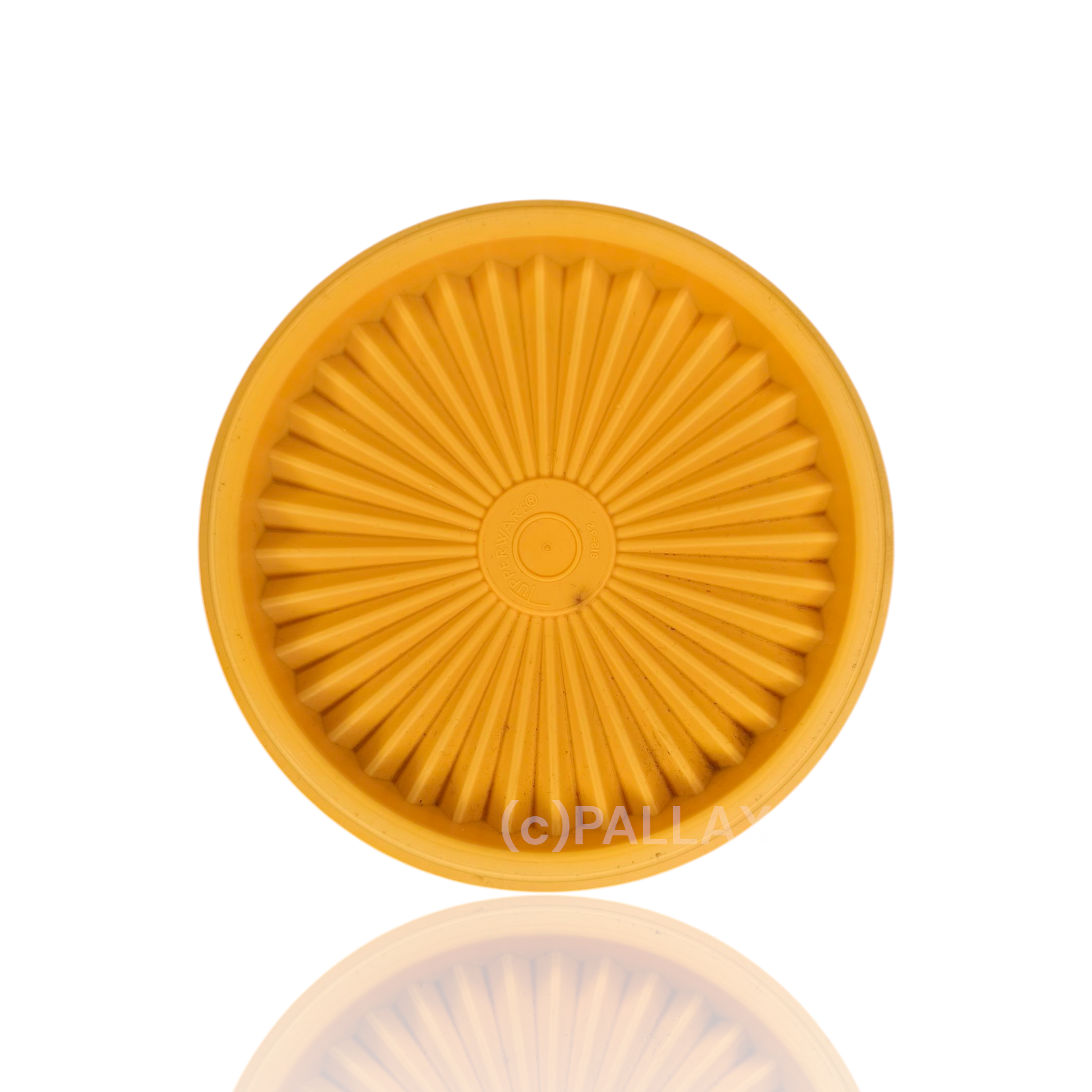 TUPPERWARE ERSATZTEIL SONNEN-DECKEL 13 CM ORANGE (HELL) FÜR B19 SONNEN-TRIO