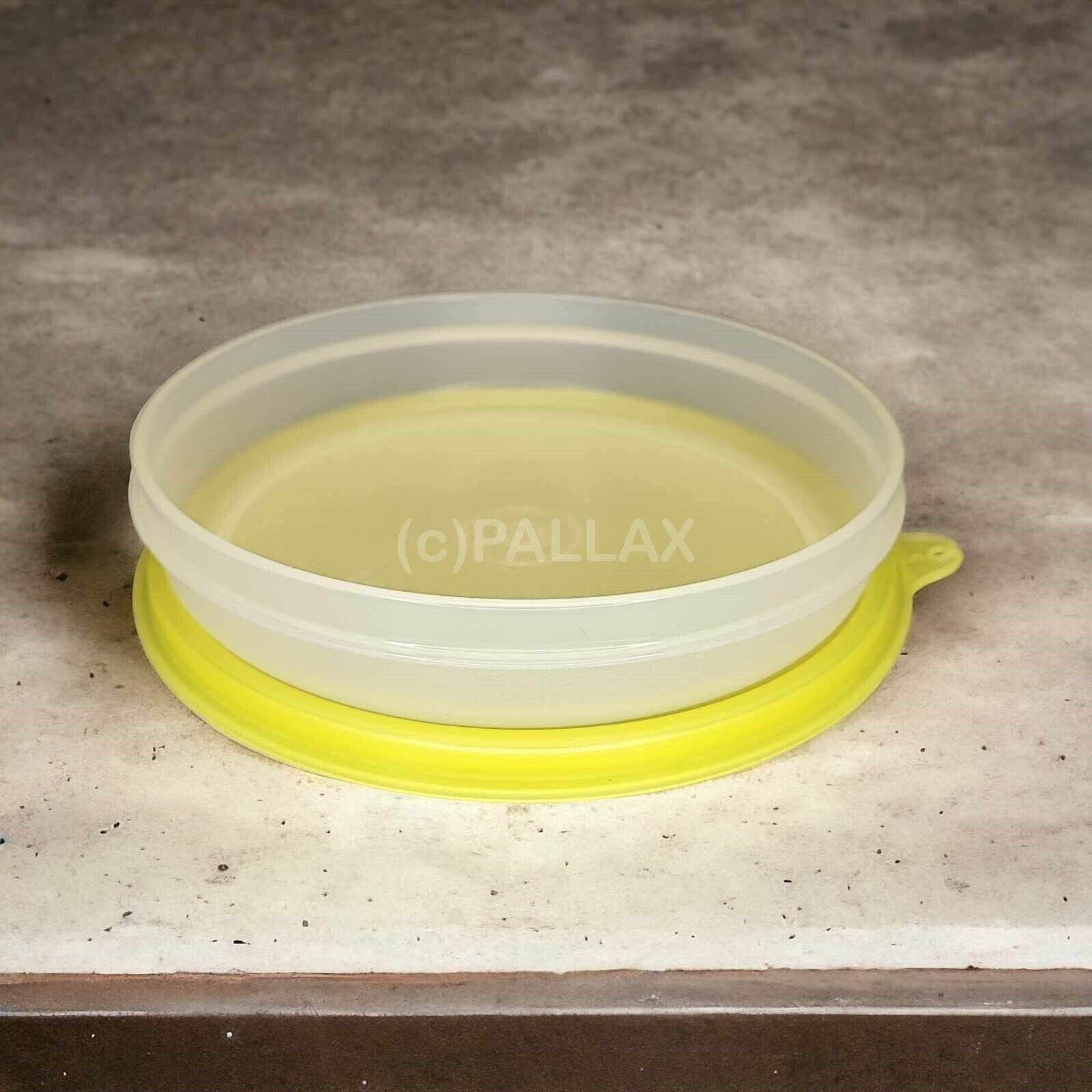 TUPPERWARE C04 SERVIERSCHALE 350 ML PASTELL-GELB VORRATSDOSE