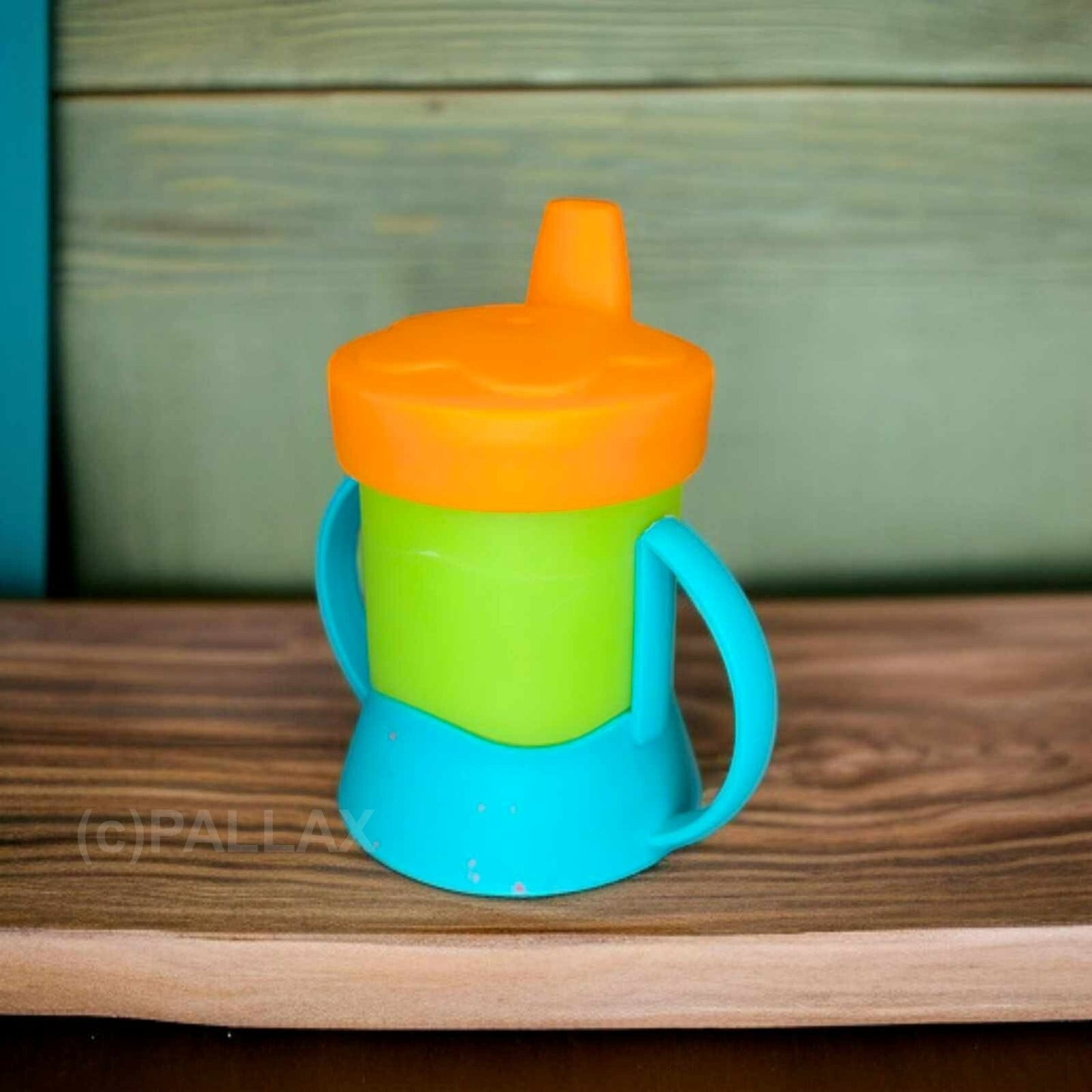 TUPPERWARE C112 TUPPERCARE TRINKLERNTASSE KINDER-TASSE MEHRFARBIG 200 ML