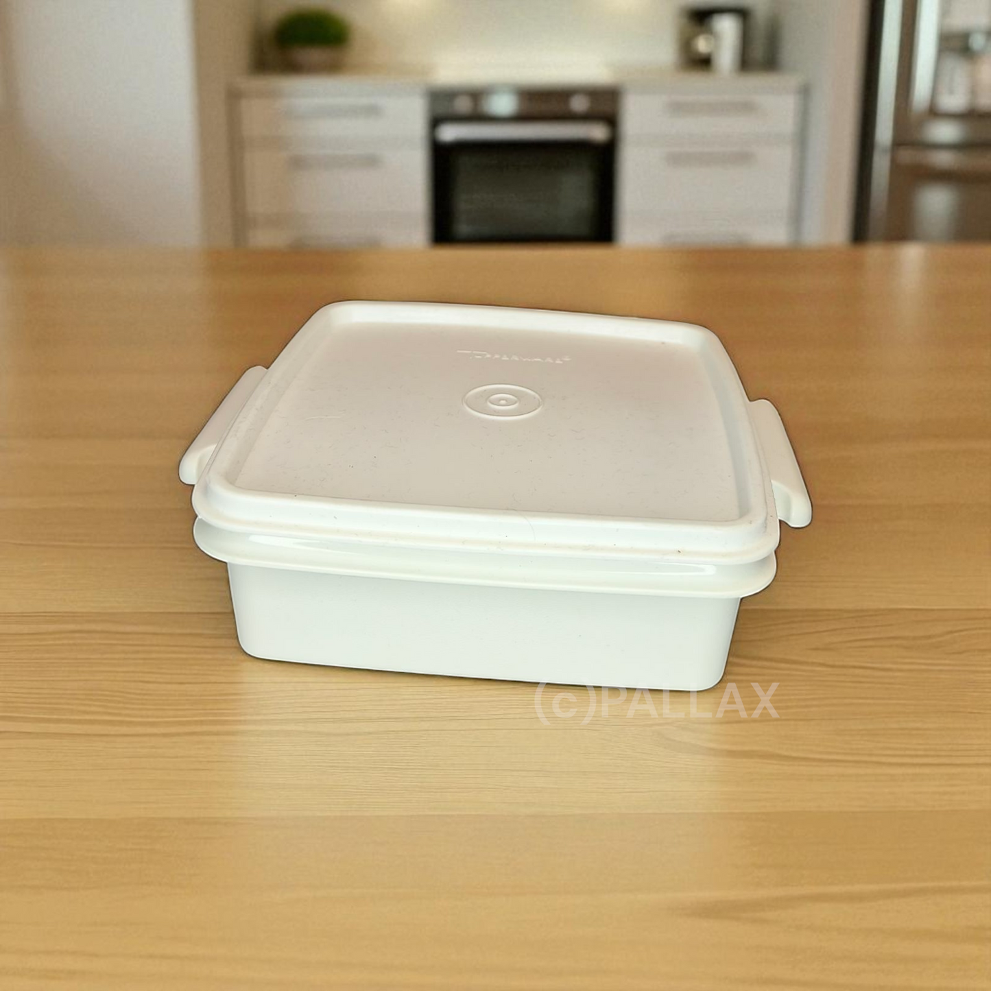 TUPPERWARE A49 SNACK-SET BEHÄLTER 900 ML WEISS