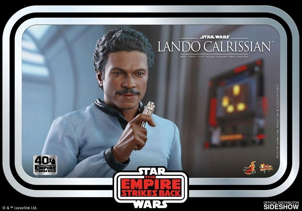 HOT TOYS STAR WARS LANDO CALRISSIAN 40th ANNIVERSARY ESB 1/6  TMS588