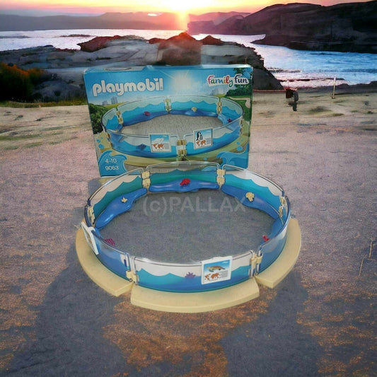 PLAYMOBIL 9063 MEERESTIERBECKEN ZOO / 2017