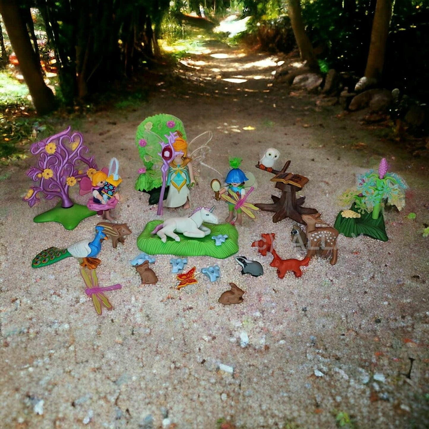 PLAYMOBIL 5492 EINHORN-GEBURTSTAG IM FEENLAND MAGIC MAGIE / 2013