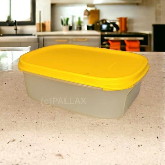 TUPPERWARE A68 KLEINER KOMPAKTUS 850 ML GELB VORRATSDOSE