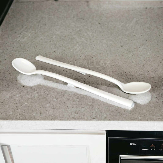 TUPPERWARE C159 ALLEGRA LÖFFEL (2 STÜCK) WEISS