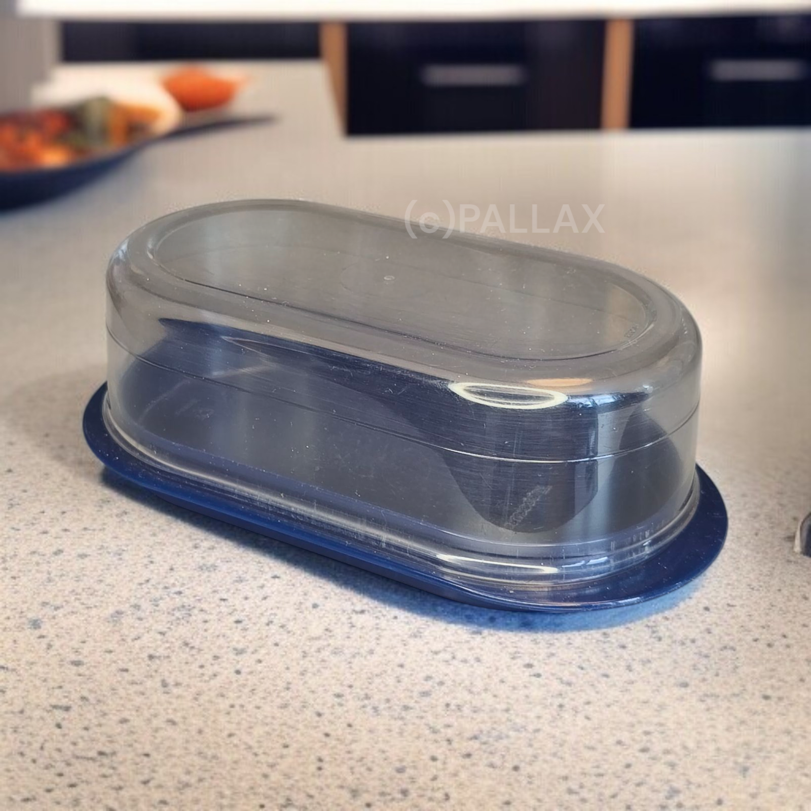 TUPPERWARE C25 BUTTERPERLE INDIGO BUTTERDOSE