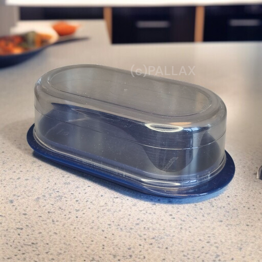 TUPPERWARE C25 BUTTERPERLE INDIGO BUTTERDOSE