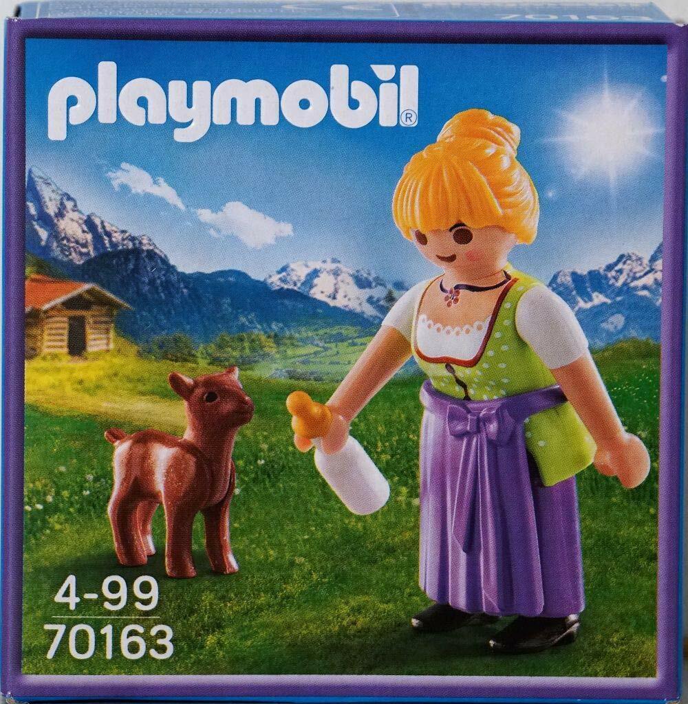 PLAYMOBIL 70163 BÄUERIN MIT ZIEGE / MILKA EXCLUSIV