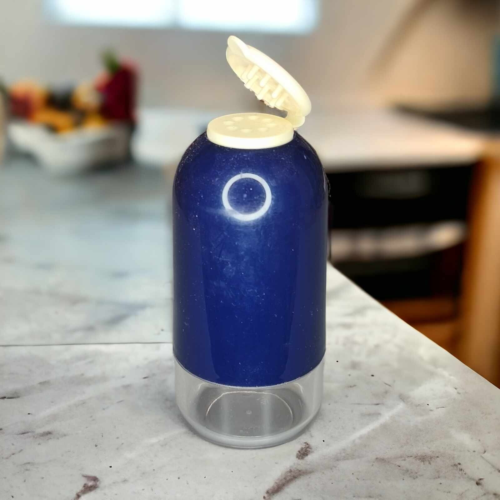 TUPPERWARE EXCLUSIV-SERIE SALZSTREUER PFEFFERSTREUER 120 ML INDIGO