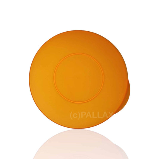 TUPPERWARE ERSATZTEIL JUNGE-WELLE-DECKEL ORANGE TRANSPARENT 18 CM FÜR J01 J06