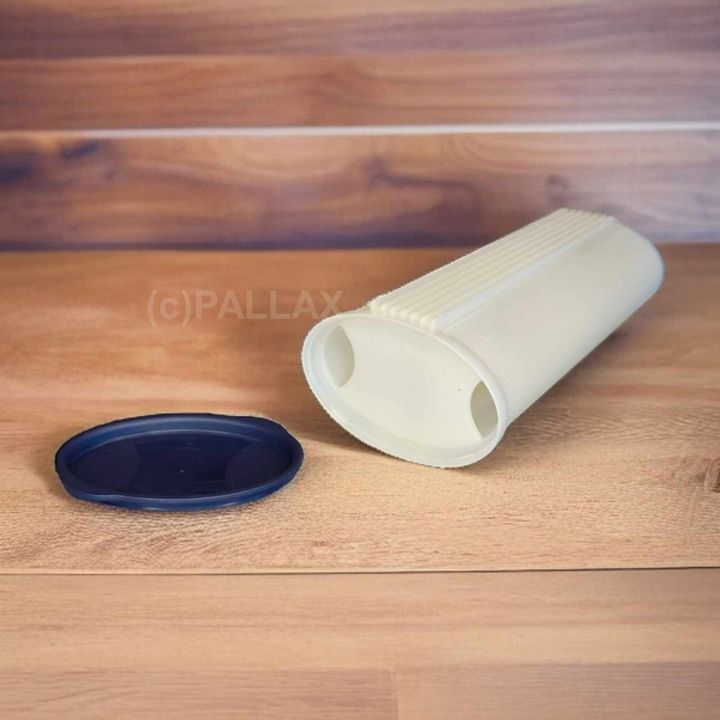 TUPPERWARE J46 JUNGE WELLE PASTA-CENTER INDIGO NUDELBEHÄLTER SPAGHETTI-DOSE