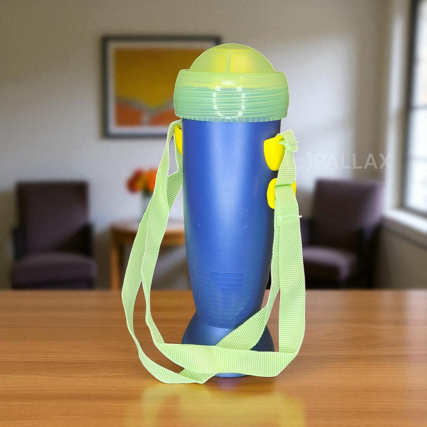 TUPPERWARE FRISCHE-RAKETE 650 ML TRINKFLASCHE BLAU GRÜN SONDERMODELL