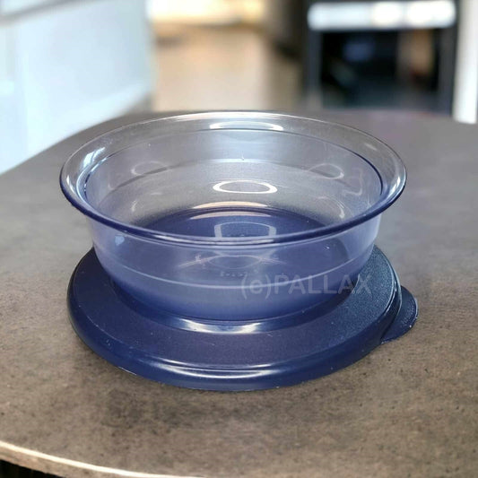 TUPPERWARE C34 KLEINE TAFELFEINE 275 ML INDIGO BLÄULICH TRANSPARENT