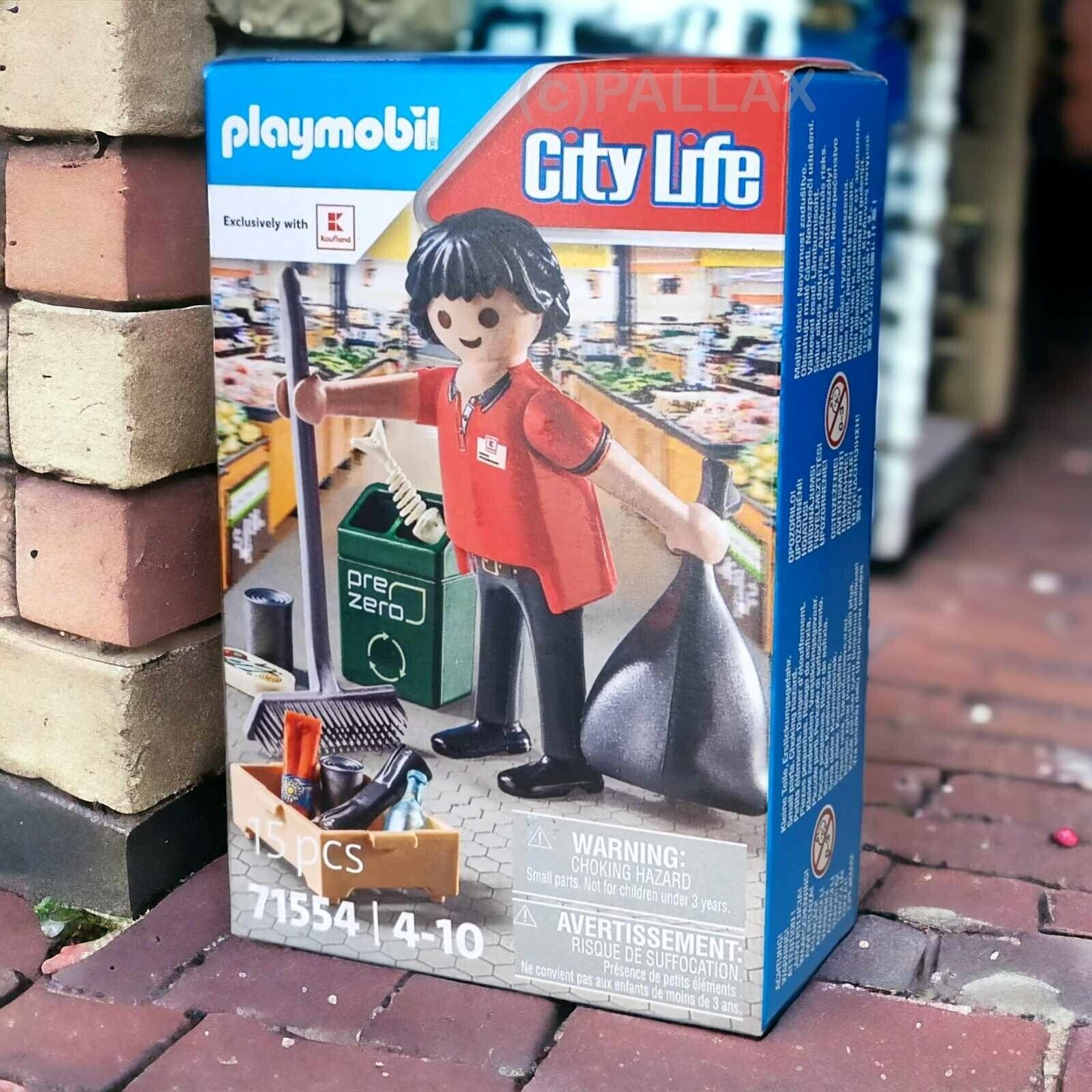 PLAYMOBIL 71554 KAUFLAND SUPERMARKT-MITARBEITER (KAUFLAND EXCLUSIVE) / 2023