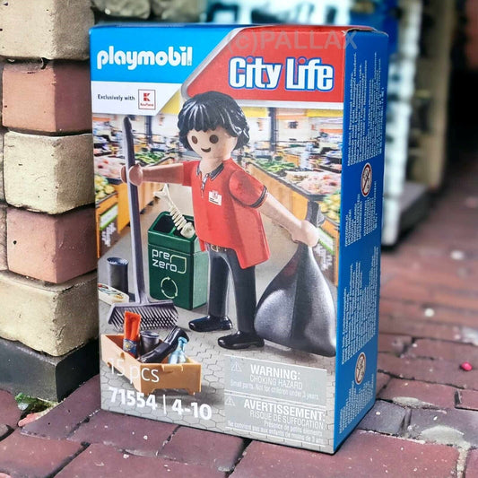 PLAYMOBIL 71554 KAUFLAND SUPERMARKT-MITARBEITER (KAUFLAND EXCLUSIVE) / 2023