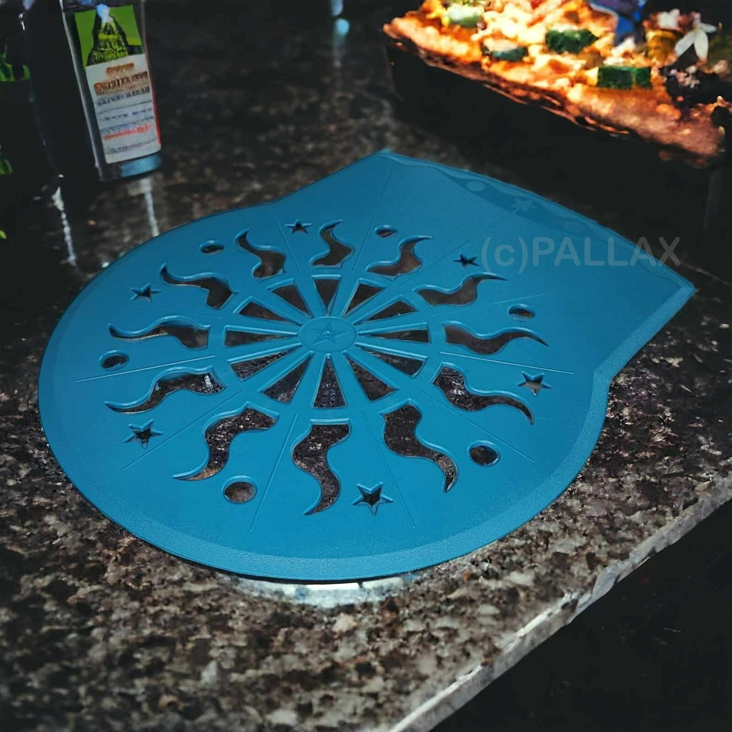 TUPPERWARE D40 PFIFFIKUS TÜRKIS KUCHEN TORTEN DEKORIEREN