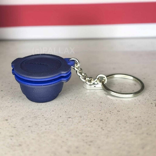 TUPPERWARE SCHLÜSSELANHÄNGER MICRO KOMBI-GOURMET DUNKELBLAU