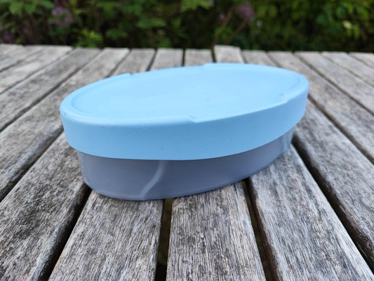 TUPPERWARE J38 JUNGE WELLE VORRATSBEHÄLTER 0,5 L HELLBLAU TROCKENVORRAT