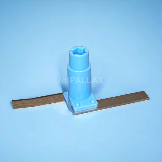 TUPPERWARE ERSATZTEIL SCHNEID-EINSATZ MESSER BLAU FÜR D98 D115 QUICK-CHEF