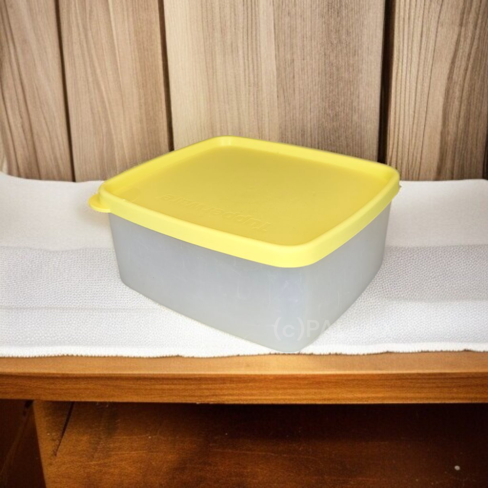 TUPPERWARE G01 GEFRIERBEHÄLTER 400 ML GELB