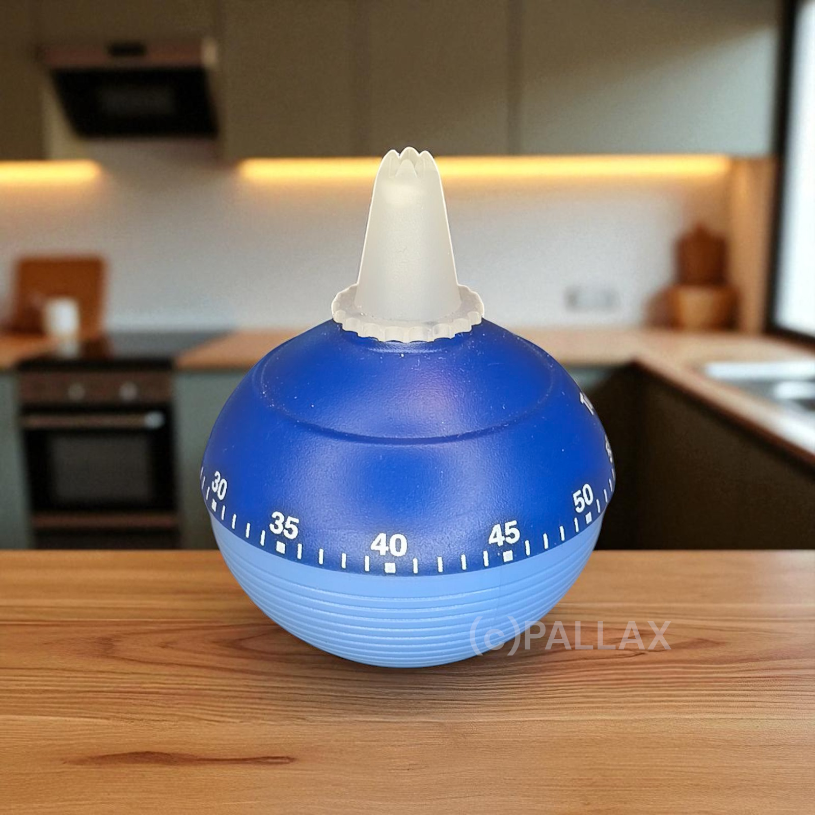 TUPPERWARE KURZZEITWECKER MOZART EIERUHR BLAU SONDERMODELL