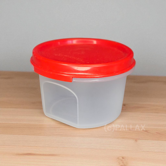 TUPPERWARE A76 EIDGENOSSE RUND 200 ML ROT VORRATSDOSE