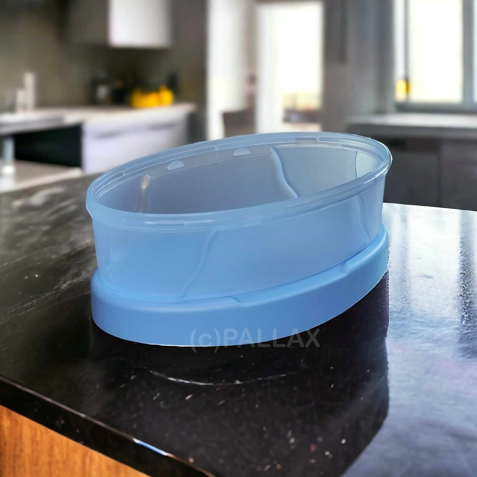TUPPERWARE J38 JUNGE WELLE VORRATSBEHÄLTER 0,5 L HELLBLAU