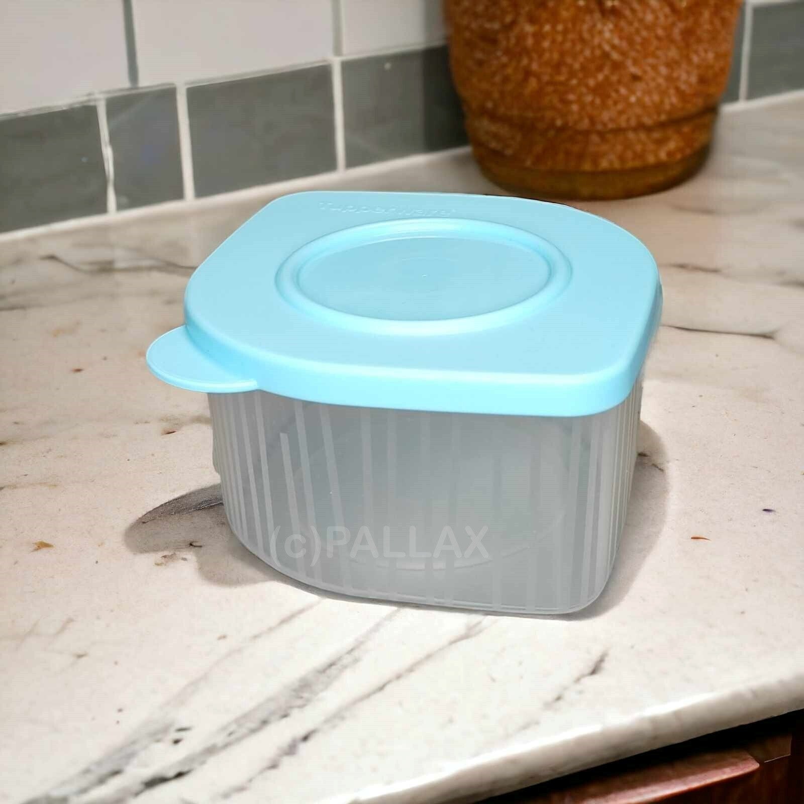TUPPERWARE AUGENBLICK 470 ML VORRATSBEHÄLTER HELLBLAU SONDERMODELL
