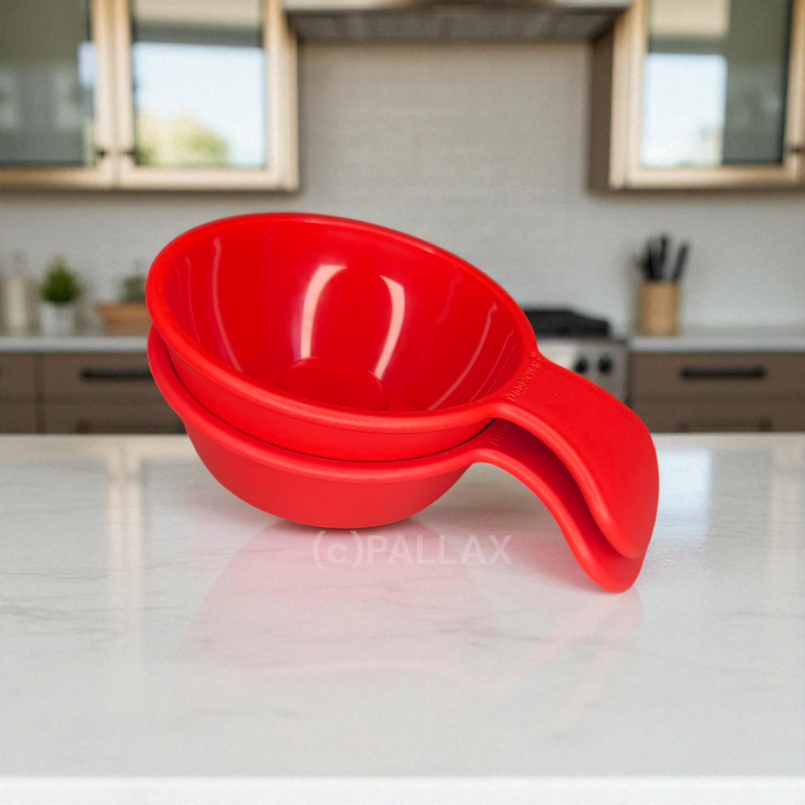 TUPPERWARE DEKO-CHEF REISFÖRMCHEN ROT SONDERMODELL