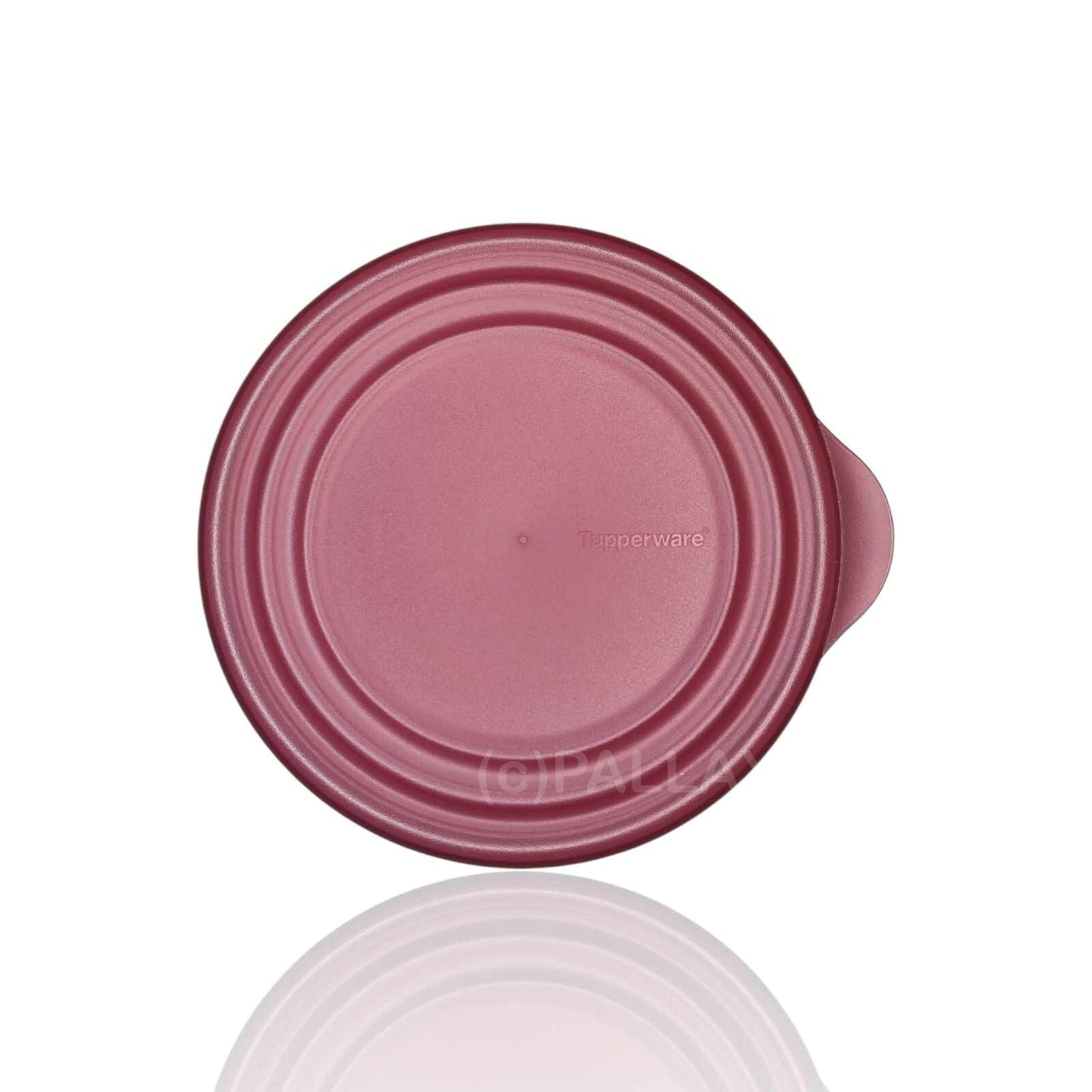 TUPPERWARE ERSATZTEIL ELEGANZIA-DECKEL 16,2 CM ROT FÜR C120