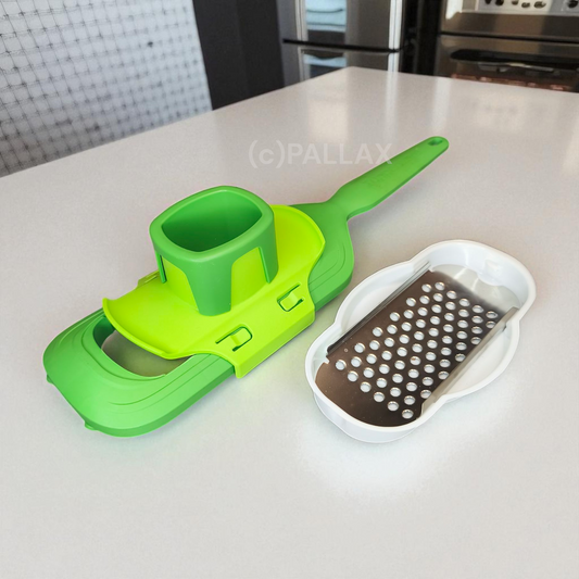 TUPPERWARE D182 TUPPER© PROFI-REIBE + REIBE-EINSATZ GRÜN