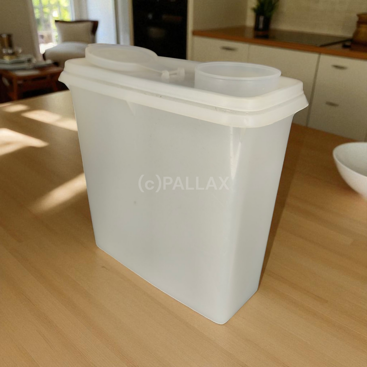 TUPPERWARE VINTAGE NÄHRMITTEL-BEHÄLTER 2,75 L FaRBLOS VORRATSDOSE