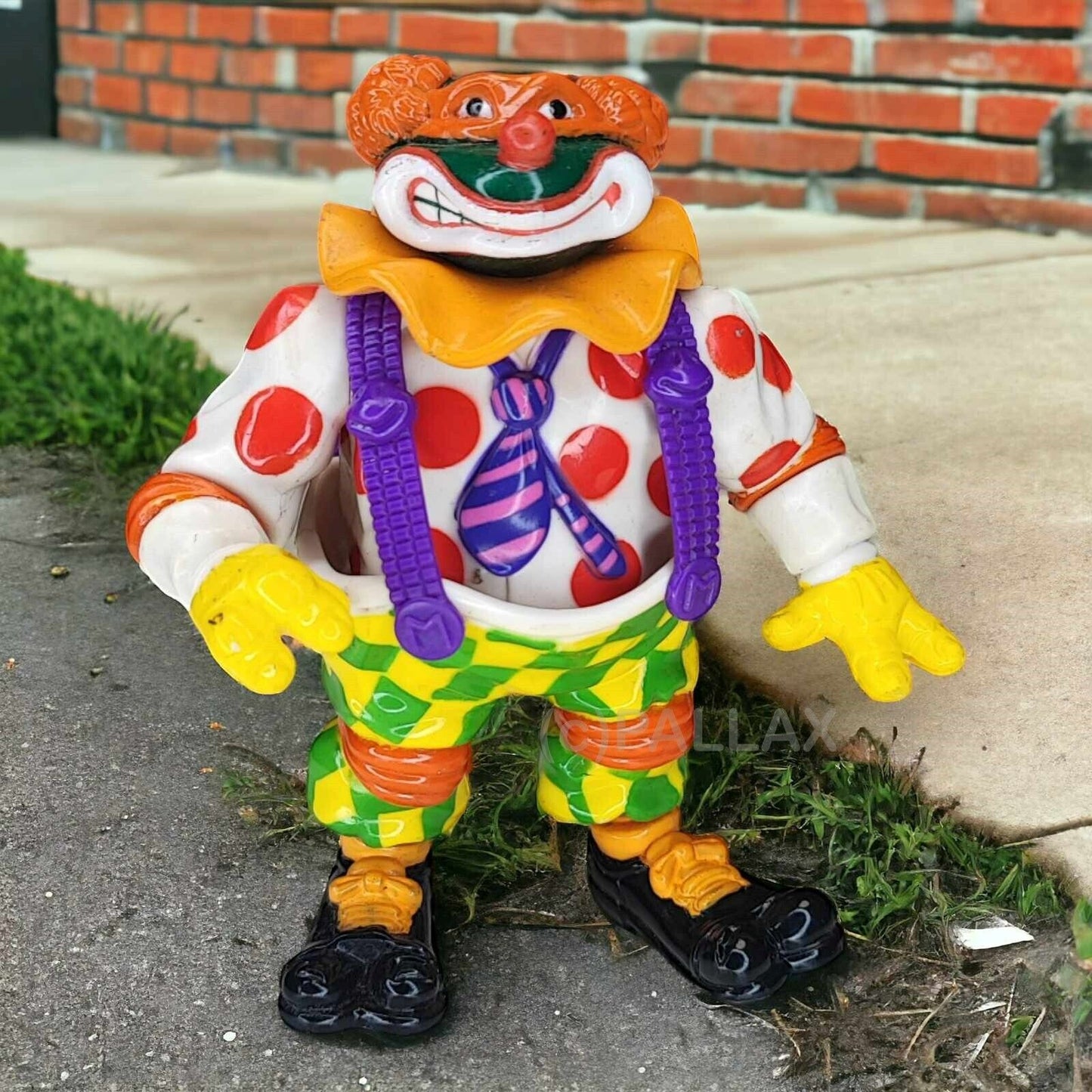 TEENAGE MUTANT NINJA TURTLES TMNT CRAZY CLOWNIN MIKE / PLAYMATES 1992