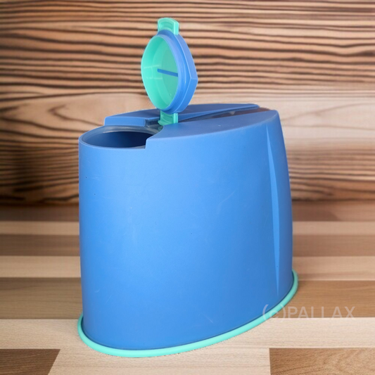 TUPPERWARE A118 TRENDSETTER 1,6 L VORRATS-BEHÄLTER BLAU MINT