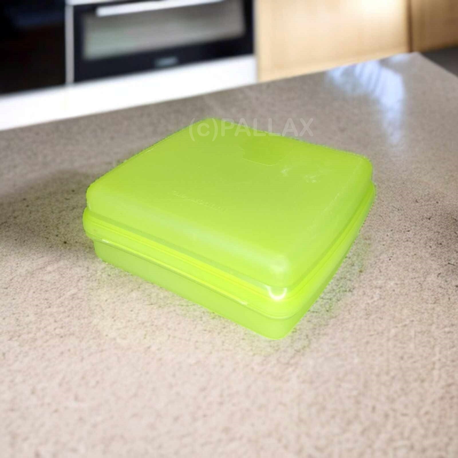 TUPPERWARE A126 SANDWICH-BOX GRÜN BROTDOSE PAUSENBOX
