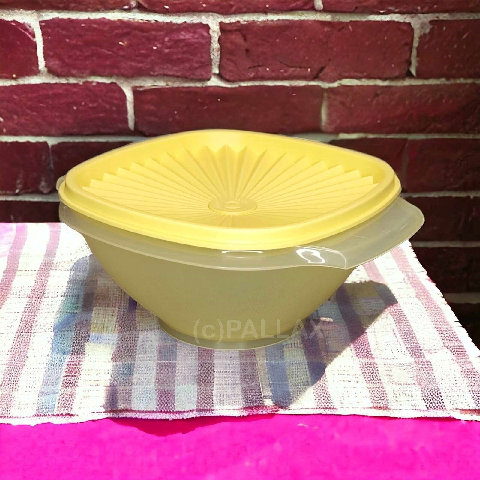 TUPPERWARE B13 PARTY-SONNEN-SCHÜSSEL 750 ML GELB