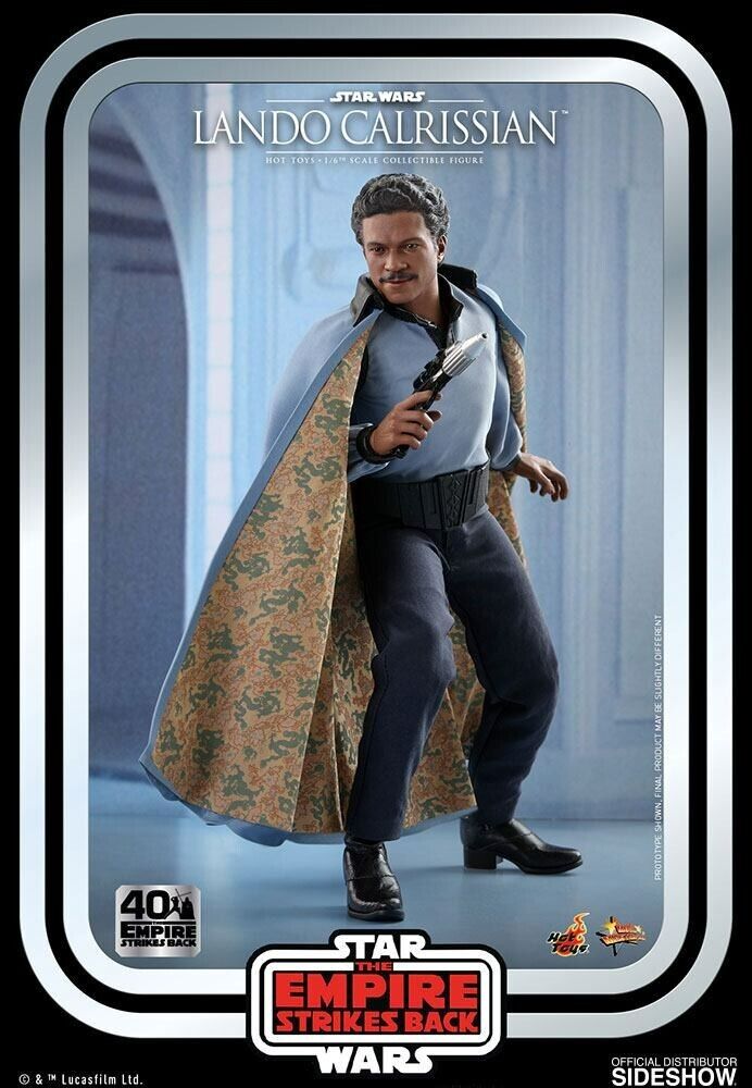 HOT TOYS STAR WARS LANDO CALRISSIAN 40th ANNIVERSARY ESB 1/6  TMS588