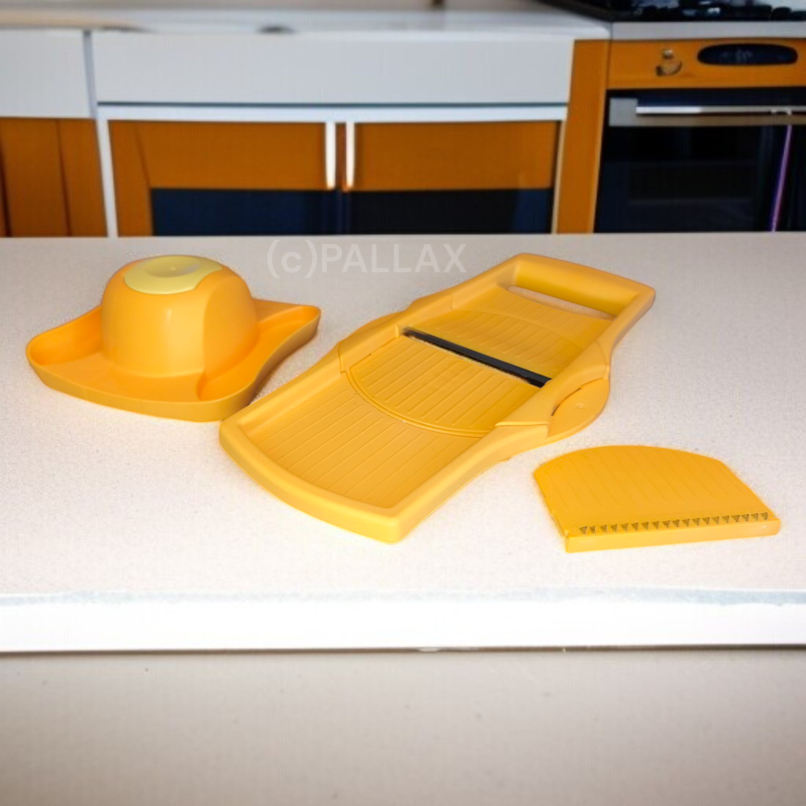 TUPPERWARE P18 COMBI-PLUS MULTI-REIBE ORANGE GELB HOBELN REIBEN SCHNEIDEN