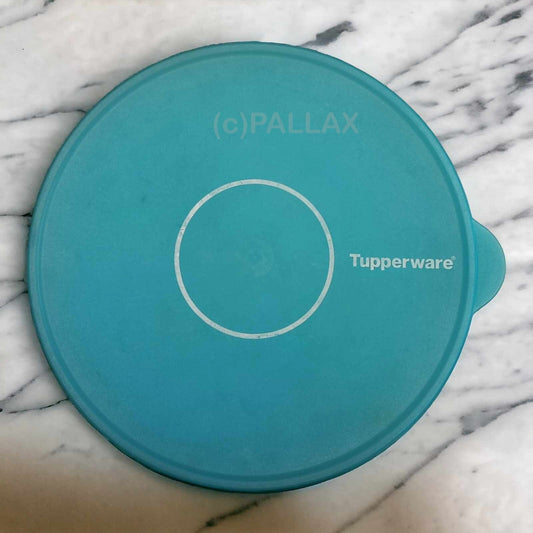 TUPPERWARE ERSATZTEIL DIAMANT-DECKEL 27,5 CM TÜRKIS FÜR DIAMANT-SCHÜSSEL u.a.