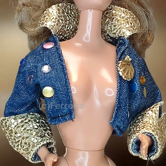 BARBIE 12290 FASHION SUPER TALK BARBIE JACKET / MATTEL 1994