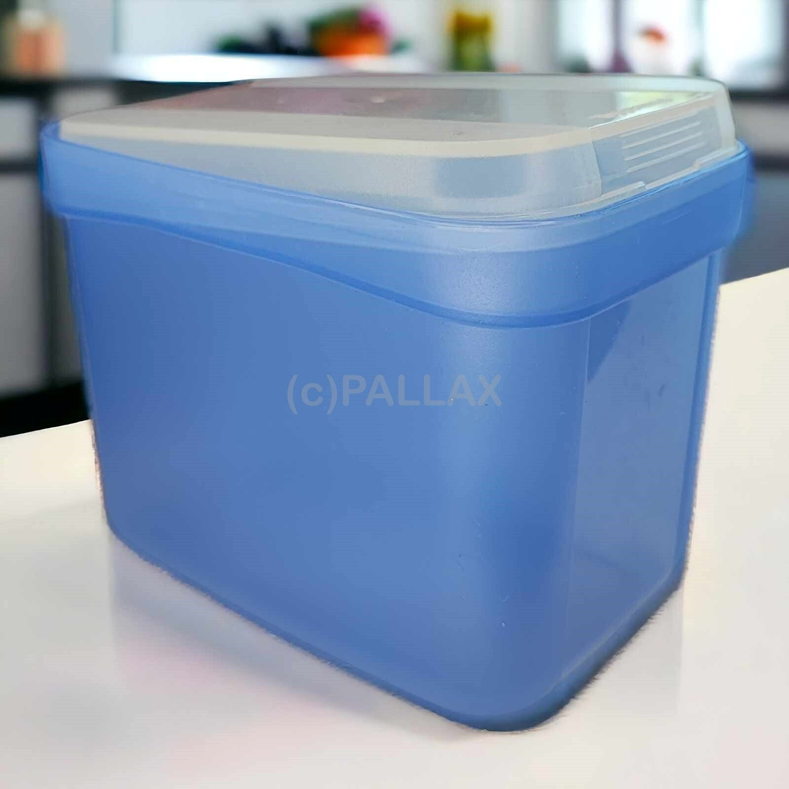 TUPPERWARE A41 SWING-BOX 1,0 L BLAU VORRATSDOSE
