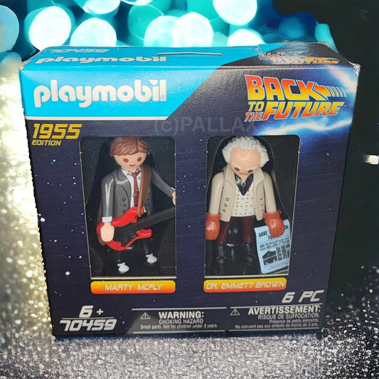 PLAYMOBIL 70459 BACK TO THE FUTURE MARTY McFLY & DR. EMMETT BROWN