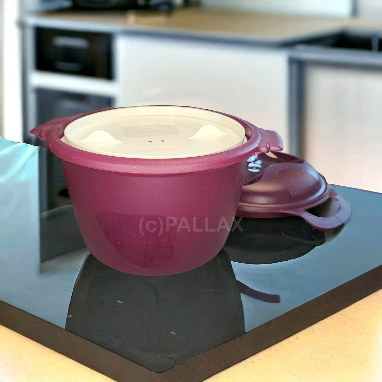 TUPPERWARE I56 REIS-MEISTER 2,2 L LILA REIS KOCHEN MIKROWELLE