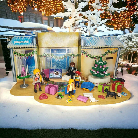 PLAYMOBIL 5496 WEIHNACHTSABEND MIT BELEUCHTETEM BAUM