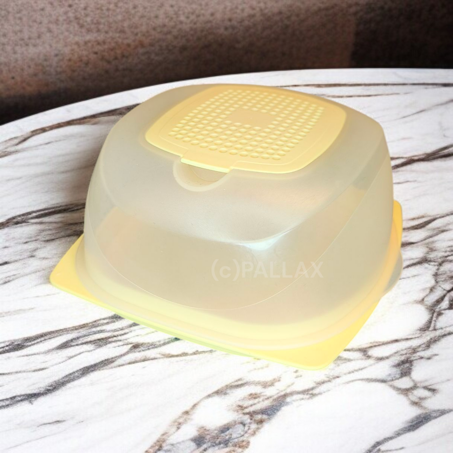 TUPPERWARE A137 MINI-KÄSEMAX GELB KÄSEBEHÄLTER KÜHLSCHRANK