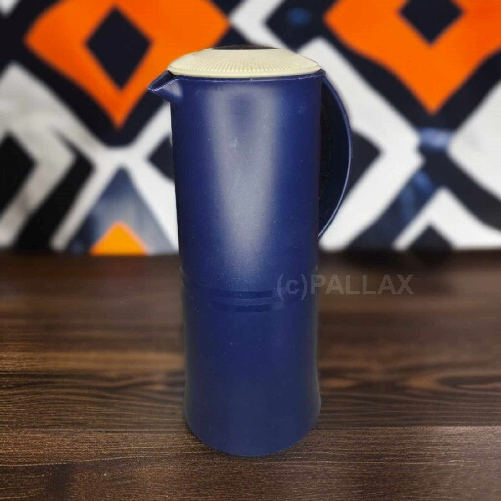 TUPPERWARE C15 THERMOWÄCHTER 1,0 L INDIGO THERMOSKANNE ISOLIERKANNE