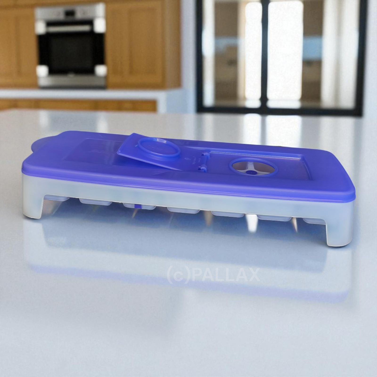 TUPPERWARE G29 EISWÜRFLER LILA EISWÜRFEL-BEHÄLTER