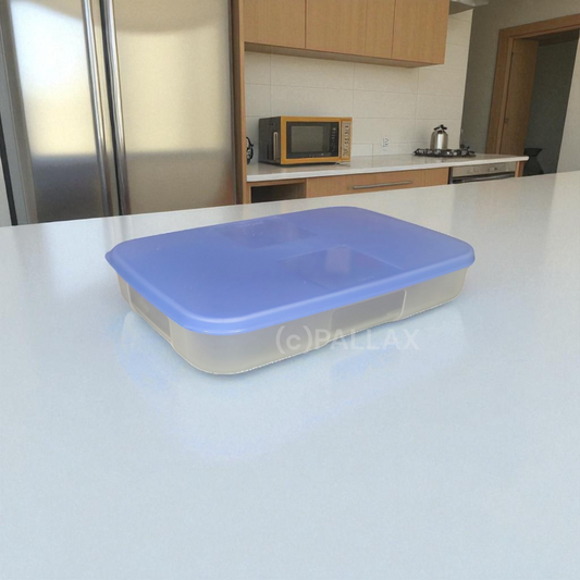 TUPPERWARE A11 KÜHLSCHRANK-SYSTEM BEHÄLTER 650 ML BLAU VORRATSDOSE